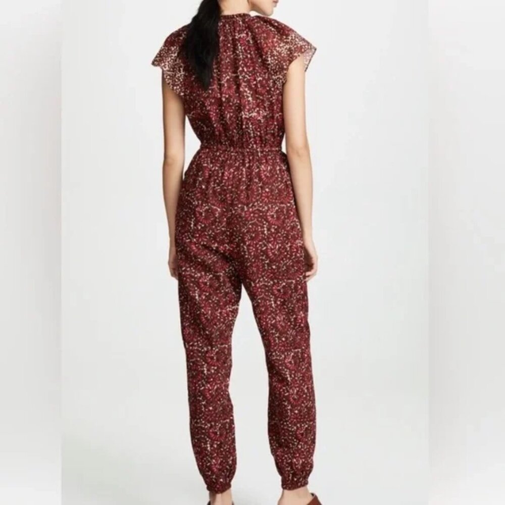 ULLA JOHNSON Terra Jumpsuit in Henna sz 2 - Picture 3 of 6
